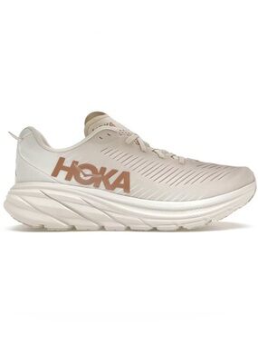 Womens Hoka One One Rincon 3 Eggnog Rose Gold Sneakers